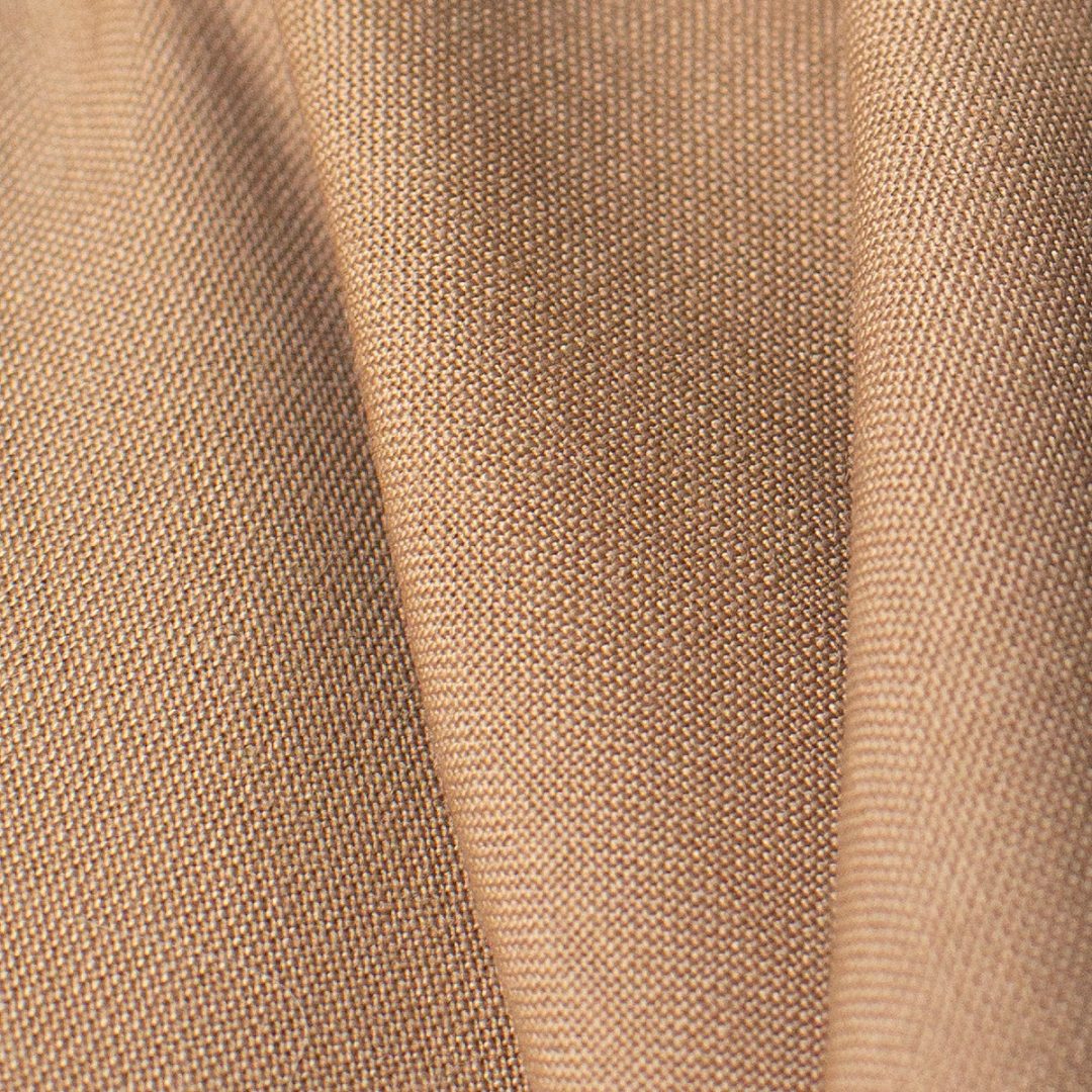 Poplin de lana-mezcla tostado