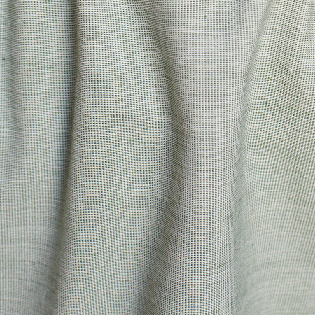 Hilo a hilo de algodón-mezcla verde claro