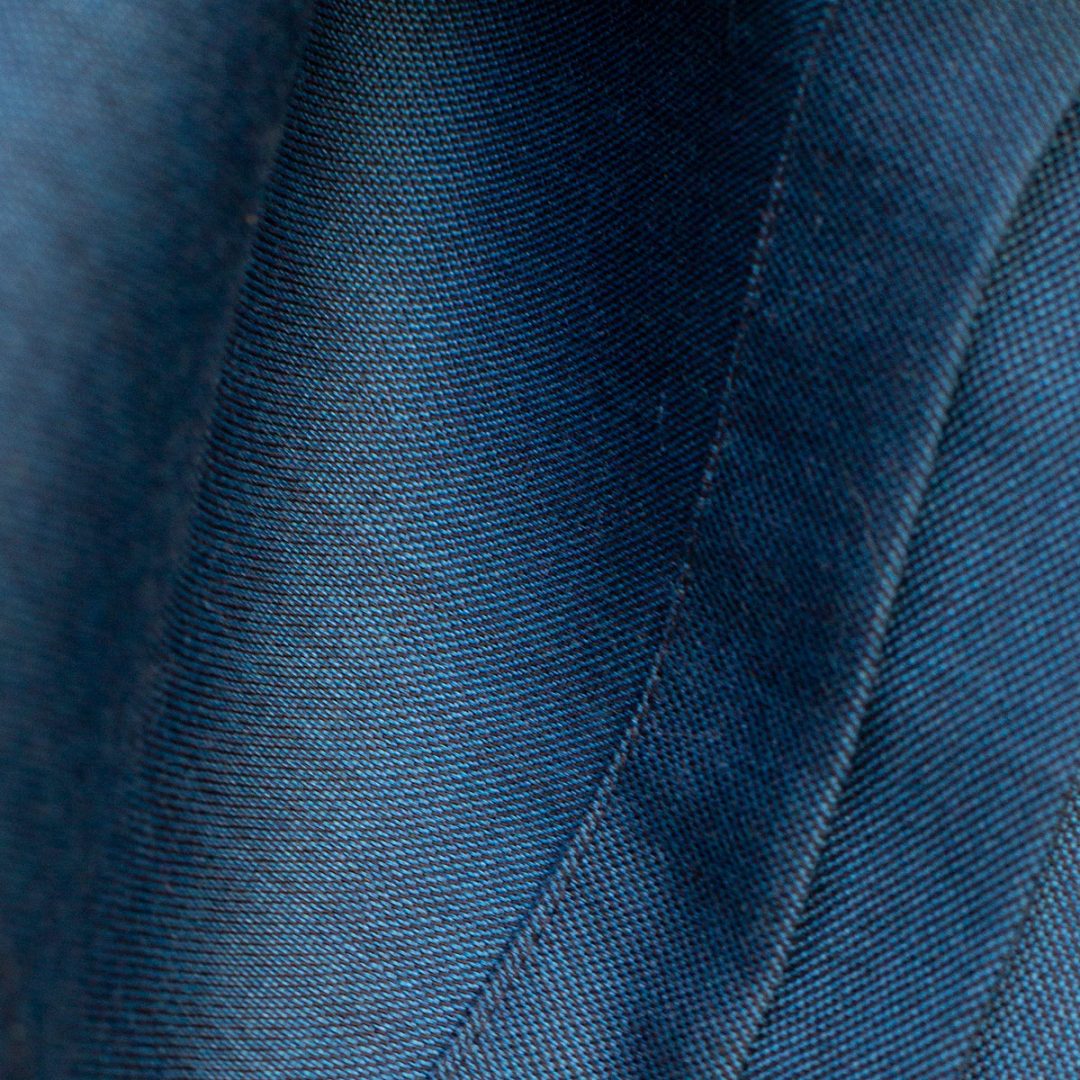 Sarga de lana merino-mezcla azul ultramar